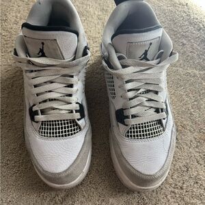 Jordan 4 Retro Mid Military Black Size 6.5Y/6.5 mens / 8 women’s